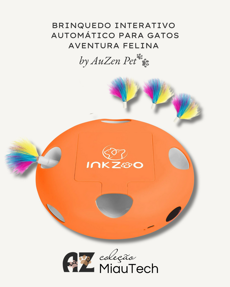 Brinquedo Interativo Automático para Gatos - AVENTURA FELINA