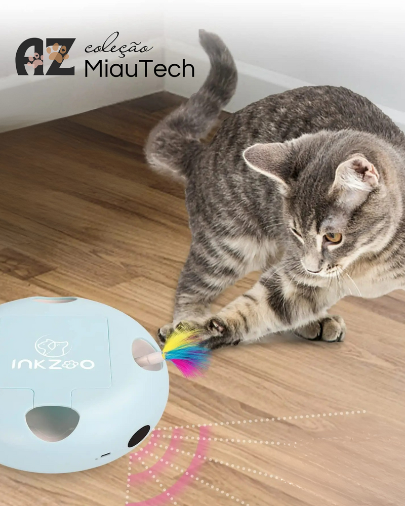Brinquedo Interativo Automático para Gatos - AVENTURA FELINA
