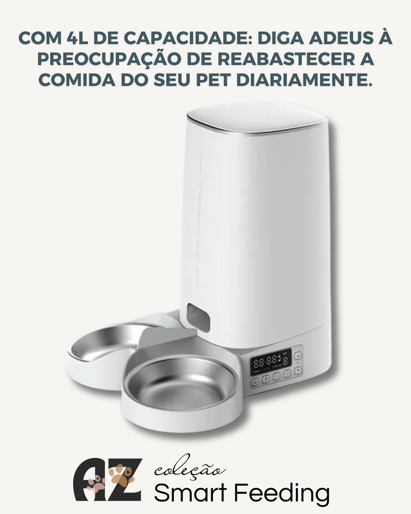 Alimentador Automático com Botão - PETCHEF TIME