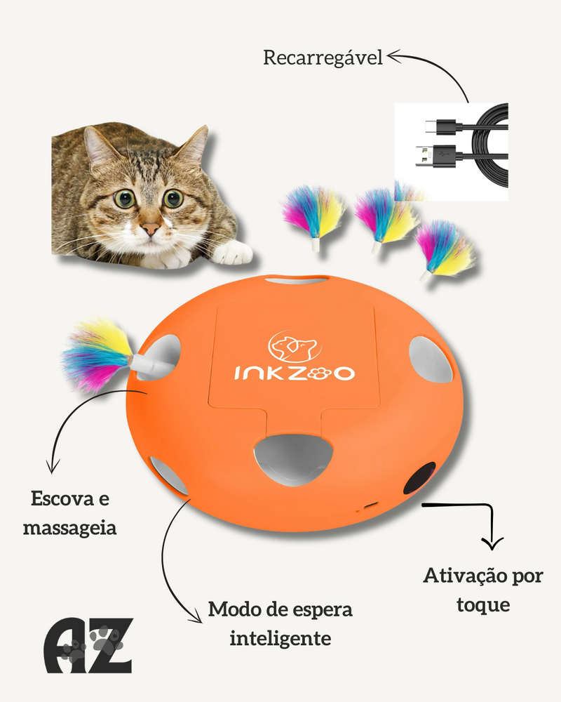 Brinquedo Interativo Automático para Gatos - AVENTURA FELINA