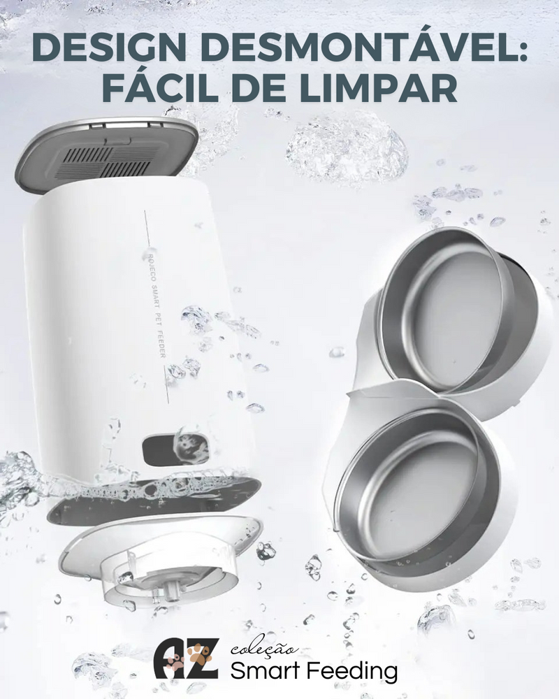 Alimentador Automático com Botão - PETCHEF TIME
