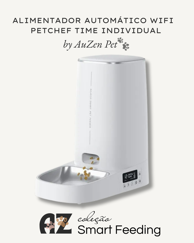 Alimentador Automático com Botão - PETCHEF TIME