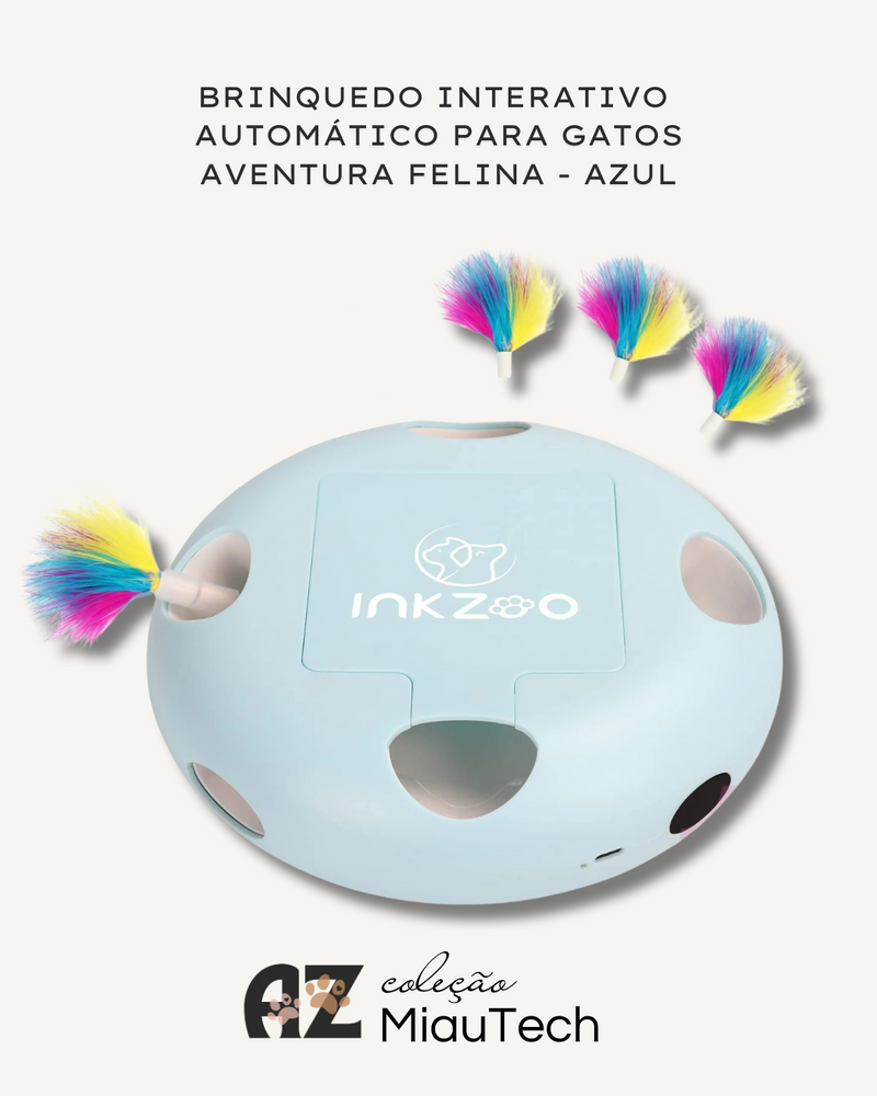 Brinquedo Interativo Automático para Gatos - AVENTURA FELINA