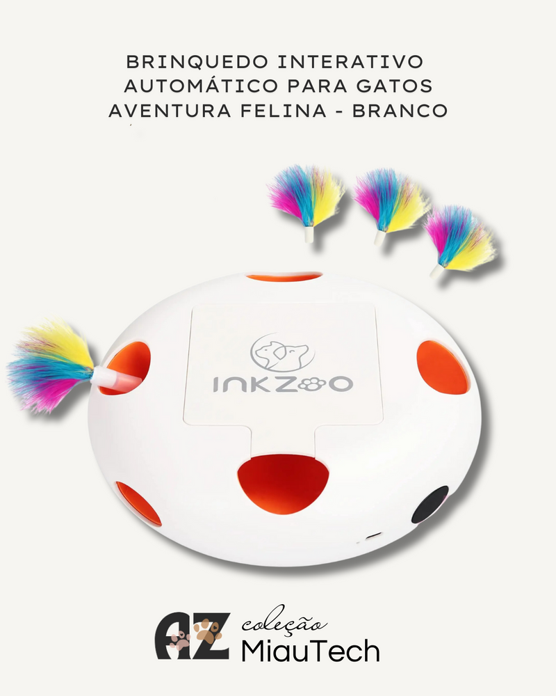 Brinquedo Interativo Automático para Gatos - AVENTURA FELINA
