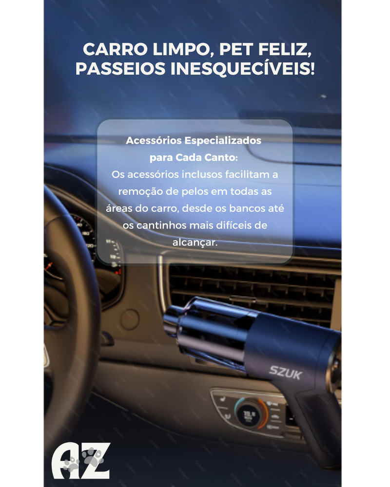 Aspirador Portátil Sem Fio - VAC POWER