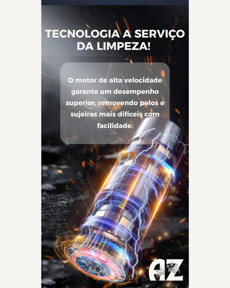 Aspirador Portátil Sem Fio - VAC POWER