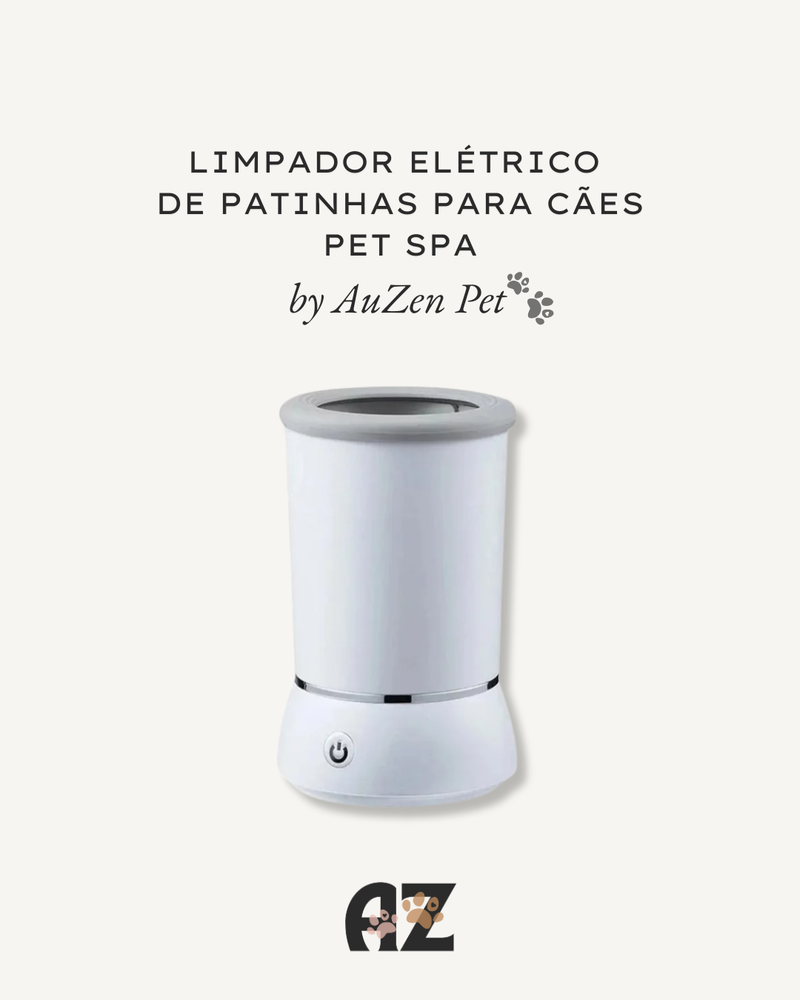 Limpador Elétrico de Patinhas para Cães - PET SPA