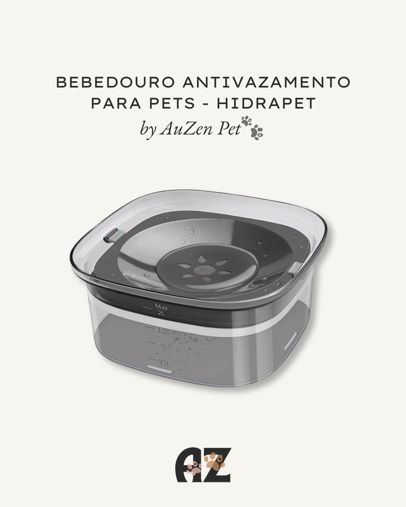 Bebedouro Antivazamento para Pets - HIDRAPET
