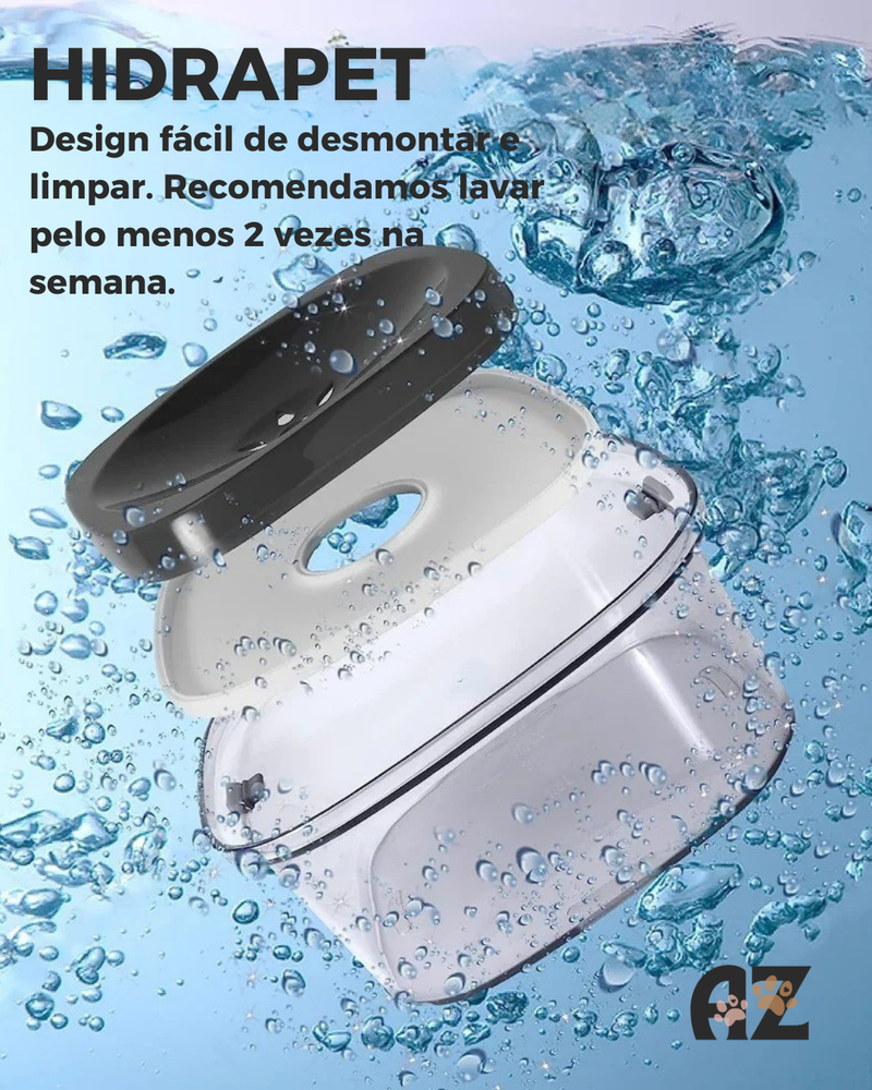 Bebedouro Antivazamento para Pets - HIDRAPET