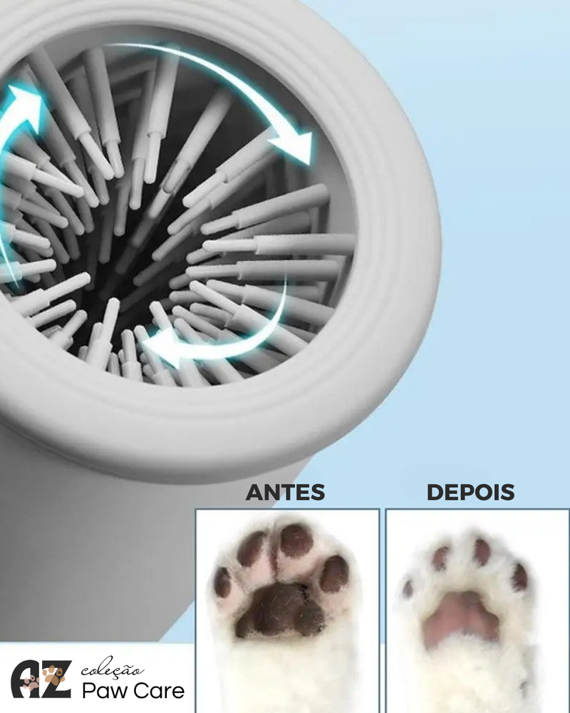 Limpador Elétrico de Patinhas para Cães - PET SPA