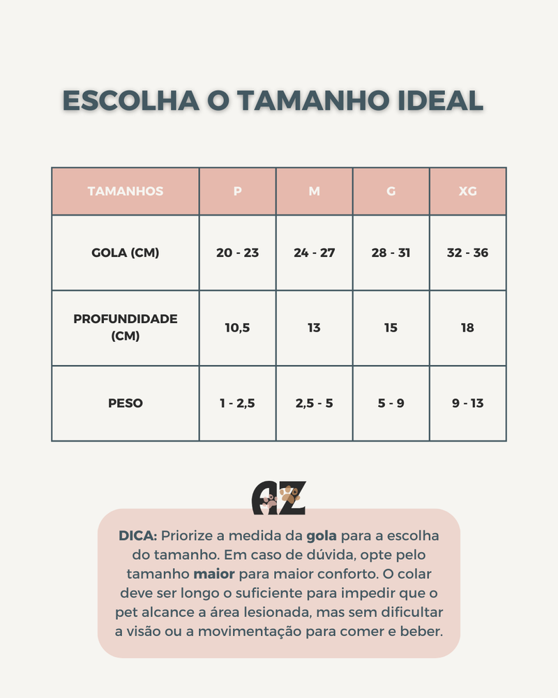 Colar Elizabetano de Proteção para Pets - PET COMFORT