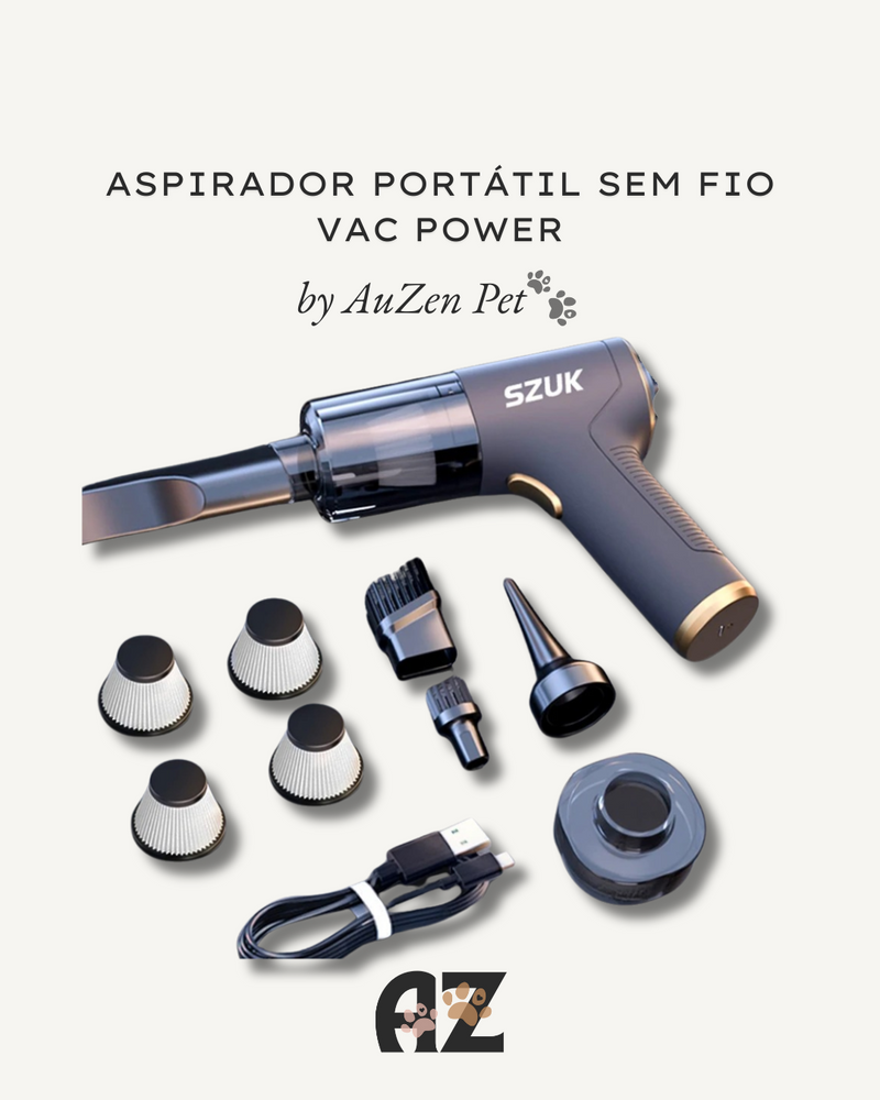 Aspirador Portátil Sem Fio - VAC POWER